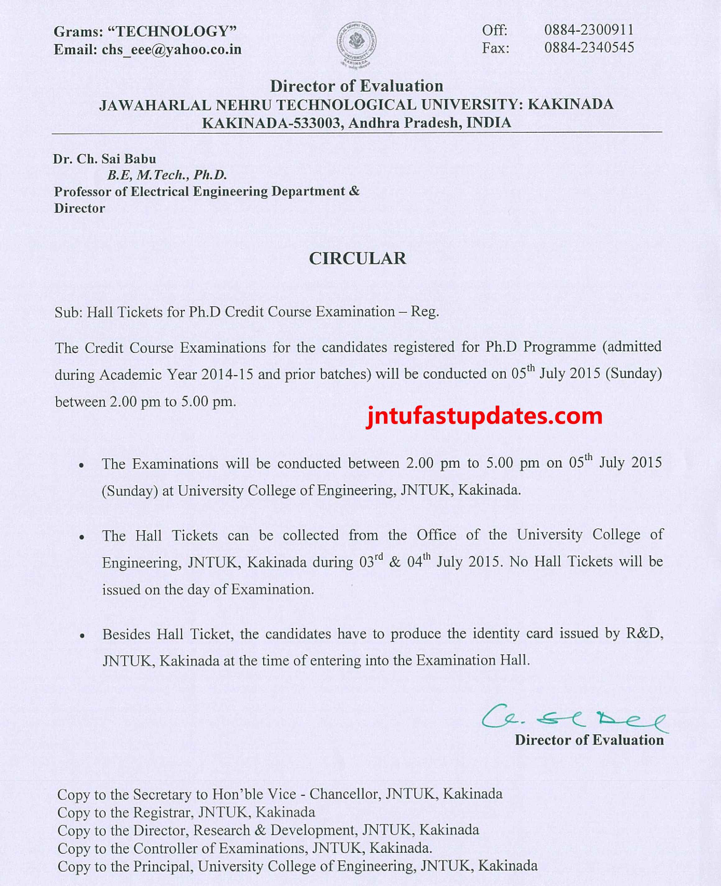 Ph.D Credit Course - Examinatin 2015 - Time Table.page1_compressed