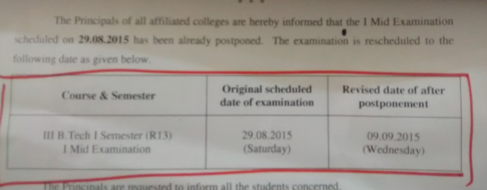 jntuk rescheduled dates