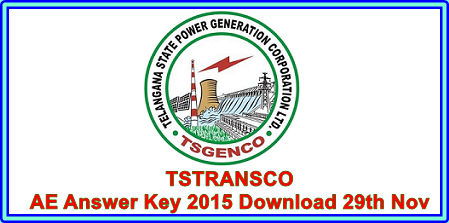 TSTRANSCO AE Answer Key 2015 Download - Question Paper Cut off Marks