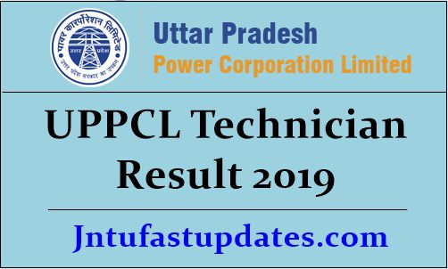 UPPCL Technician Result 2019