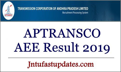 APTRANSCO AEE Result 2019