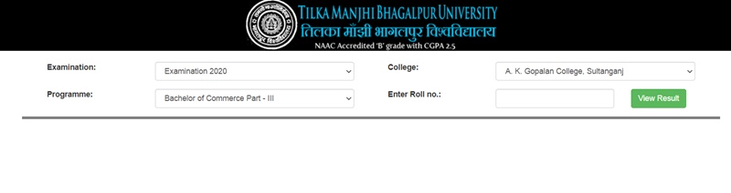 TMBU Result 2021