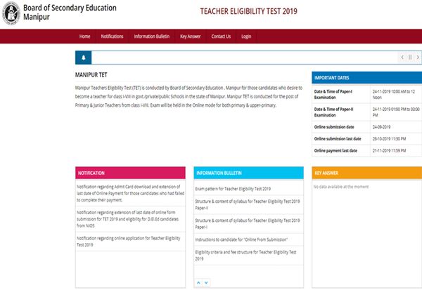 manipur tet 2019