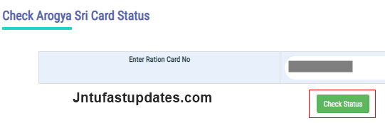 aarogyasri card status check-1
