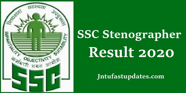 SSC Stenographer Result 2021