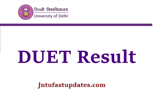 DUET Result 2021