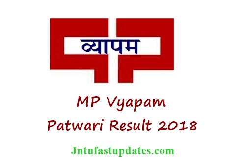 MP Vyapam Patwari Result 2018