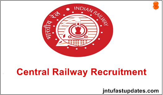Central Railway Recruitment 2018