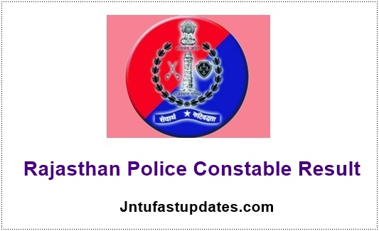 Rajasthan Police Constable Result 2021 Name Wise (OUT) – District Wise Merit List, Selected Candidates