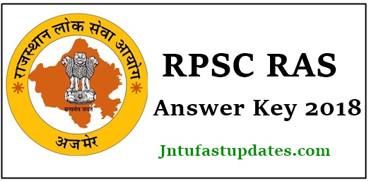 RPSC RAS Answer Key 2018