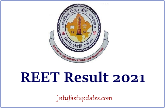 REET Result 2021 Level 1, 2 & Cutoff Marks, Merit List Name Wise @ reetbser21.com