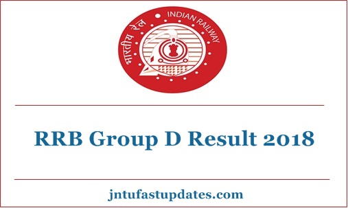 RRB Group D Result 2018
