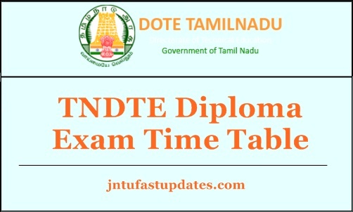 Tndte Diploma Time Table 2021 Out 2nd 4th 6th Sem Polytechnic Time Table K L M Tndte Gov In