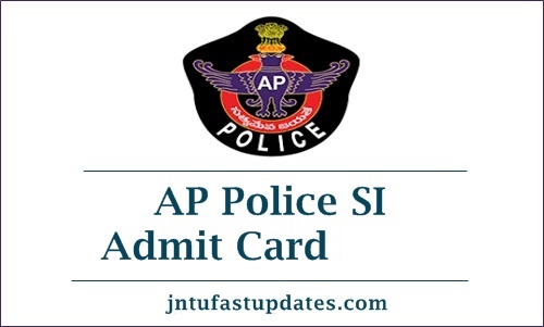 AP Police SI Hall Ticket 2023 Download (Released), Sub Inspector Admit Card @ slprb.ap.gov.in