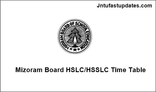 MBSE HSLC/HSSLC Routine 2021 Download (Released) – Mizoram Board Date Sheet @ mbse.edu.in