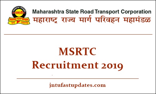 MSRTC Recruitment 2019