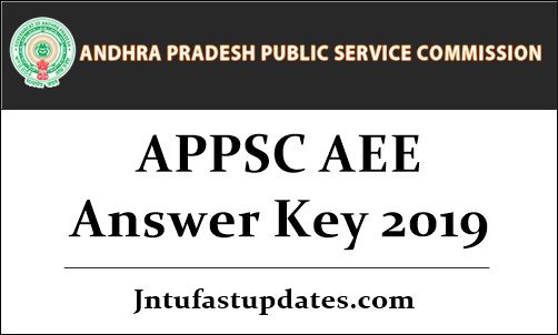 APPSC AEE Answer Key 2019