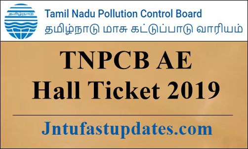 TNPCB AE Hall Ticket 2019