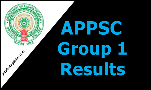 APPSC Group 1 results 2019