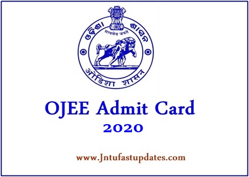 OJEE Admit Card 2020