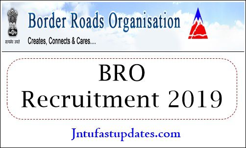 BRO Recruitment 2019