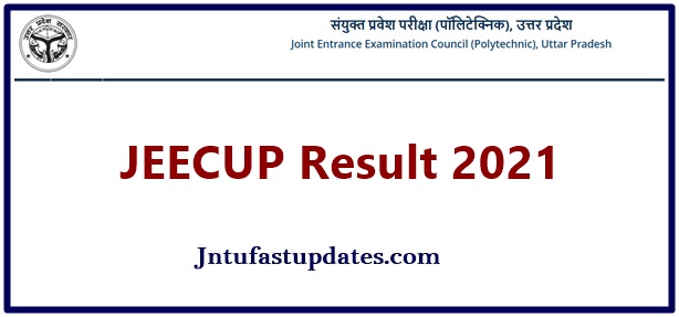 JEECUP Result 2021