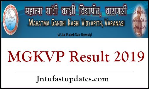 Mgkvp Result 2019 Released Ba B Com B Sc Ma M Sc 1st 2nd 3rd