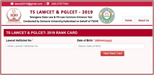 TS LAWCET & PGLCET Results 2019 Released – Lawcet Rank Card Download @ Manabadi