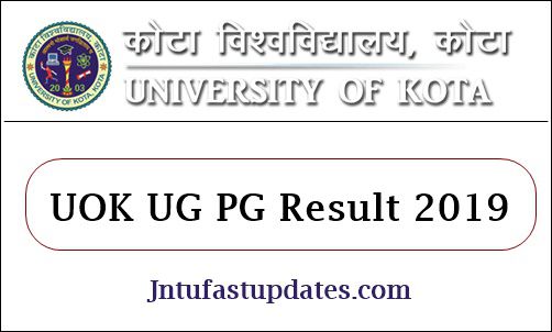 Uok Result 19 Declared Kota University Ba B Com B Sc 1st 2nd 3rd Year Results Part 1 2 3 Uok Ac In Uok Result 19 Declared Kota University Ba B Com B Sc 1st 2nd 3rd Year Results Part 1 2 3 Uok Ac In