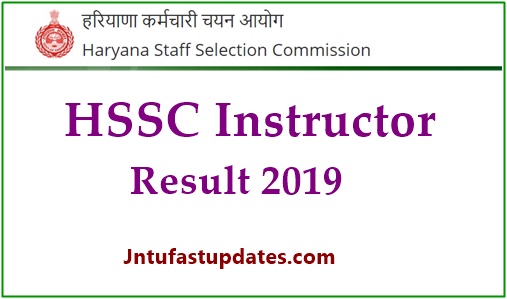 HSSC Instructor Result 2019