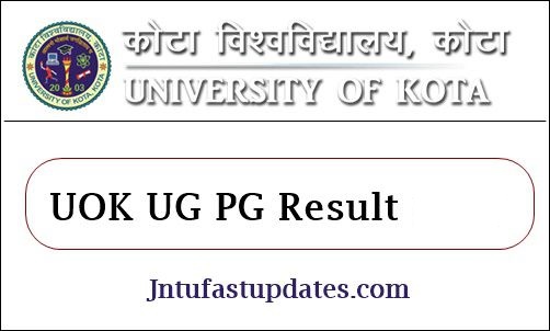 UOK Result 2023 (Available) Kota University BA B.Com B.Sc 1st 2nd 3rd year Results (Part 1 2 3)