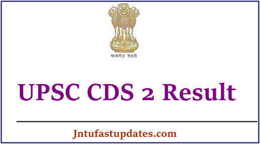 UPSC CDS 2 Result 2021