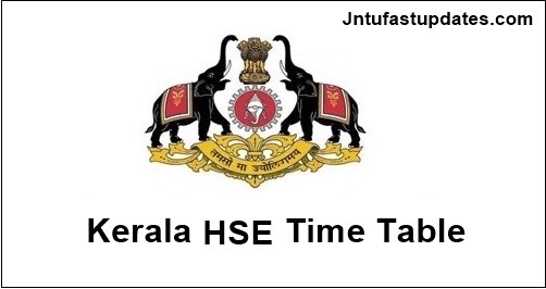 Kerala Plus Two Time Table 2020 Released Dhse Kerala Time