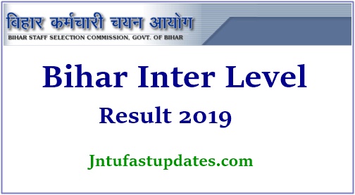 BSSC Bihar Inter Level Result 2020 (Released) – SSC 10+2 Cutoff Marks, Merit List (Selected Candidates) @ bssc.bih.nic.in
