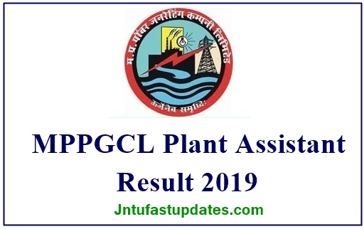 MPPGCL Plant Assistant Result 2019 – ITI Cutoff Marks, Merit List (Selected Candidates) @ mppgcl.mp.gov.in