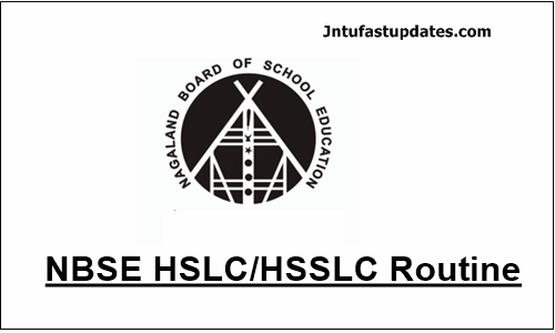 NBSE HSLC/HSSLC Routine 2021 (Released) – Nagaland Board Exam Routine @ nbsenagaland.com