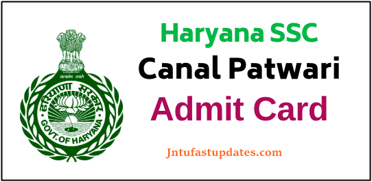 HSSC Canal Patwari Admit Card 2020 – Gram Sachiv Hall Ticket, Exam Dates