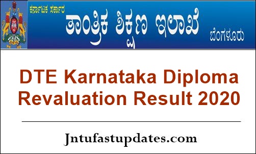 DTE Karnataka Diploma Revaluation Result 2020 – BTELINX Revaluation Results @ bteresults.net