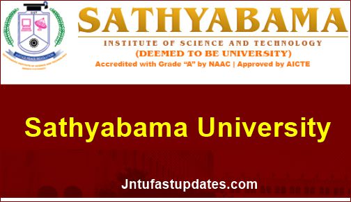 Sathyabama University Entrance Exam Syllabus 2020 – SAEEE Syllabus, Pattern