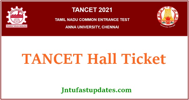 TANCET Hall Ticket 2021