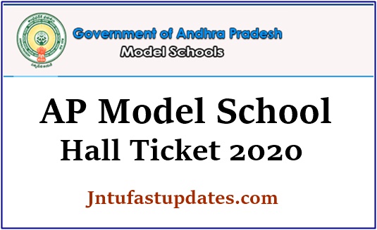 AP Model School Hall Ticket 2020 – 6th Class Entrance Test Admit Card Download