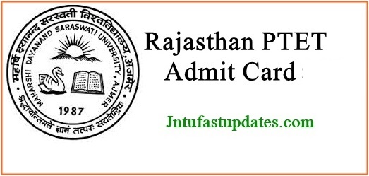 Rajasthan PTET Admit Card 2022 Link, Exam Date Download For B.A, B.Ed/ B.Sc @ ptetraj2022.com