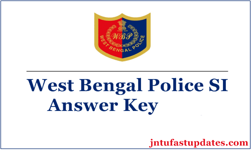 WB Police SI Prelims Answer Key 2021 (Available) West Bengal SI Question Papers, Cutoff Marks