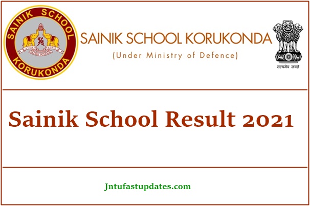Sainik School Result 2021