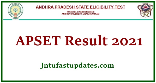 APSET Results 2021