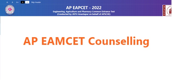 AP EAMCET Counselling Dates 2022 Rank Wise, Options Entry @ apeamcet.nic.in
