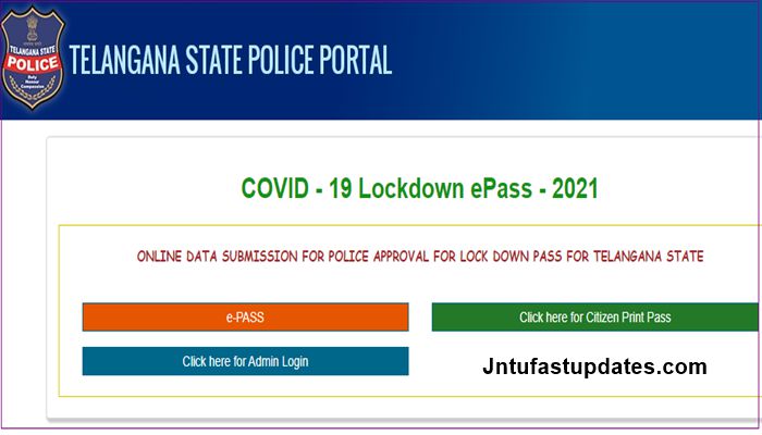 TS Police E Pass Application – Apply Online COVID Essential Service Pass @ tspolice.gov.in