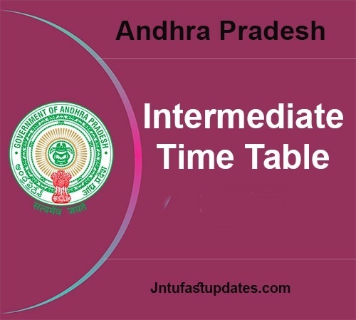 AP Intermediate 1st Year Time Table 2023