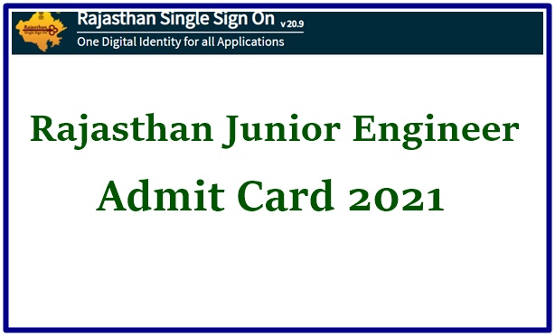 RSMSSB JEN Admit Card 2021 (Released) – Junior Engineer Call Letter Download