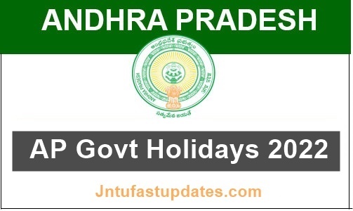 AP Govt Holidays 2022 (సెలవులు) List Download (Public holidays)
